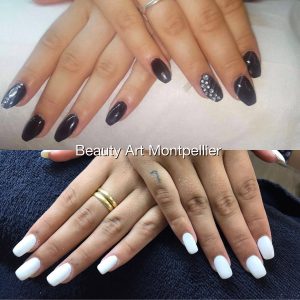 Ongles en gel Montpellier, French, Vernis semi-permanent, baby-boomer, beauté des pieds