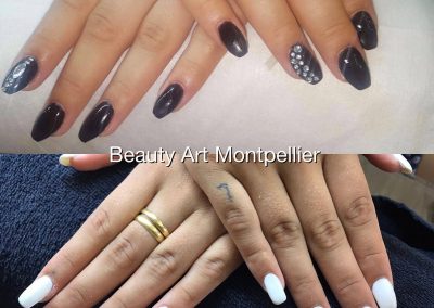 Ongles en gel Montpellier, French, Vernis semi-permanent, baby-boomer, beauté des pieds