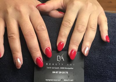 Ongles en gel Montpellier, French, Vernis semi-permanent, baby-boomer, beauté des pieds