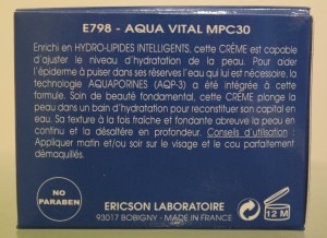 CRÈME AQUA VITAL MPC30 - E798