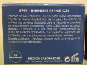 CRÈME INTENSIVE REPAIR C34 - E799