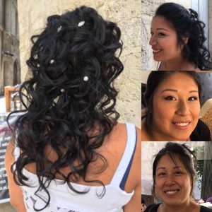 salon de coiffure Montpellier, mariage, chignon