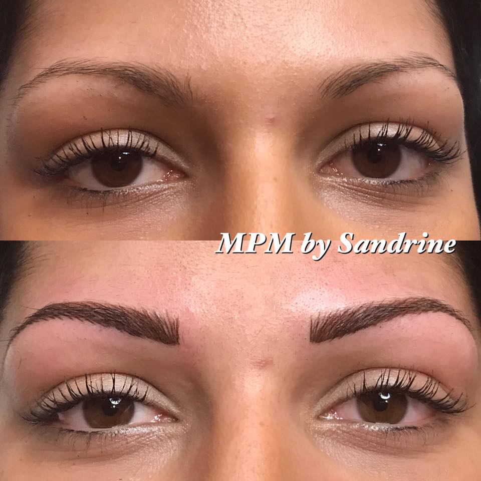 Maquillage permanent poil à poil sourcil Maquillage Permanent des Sourcils
