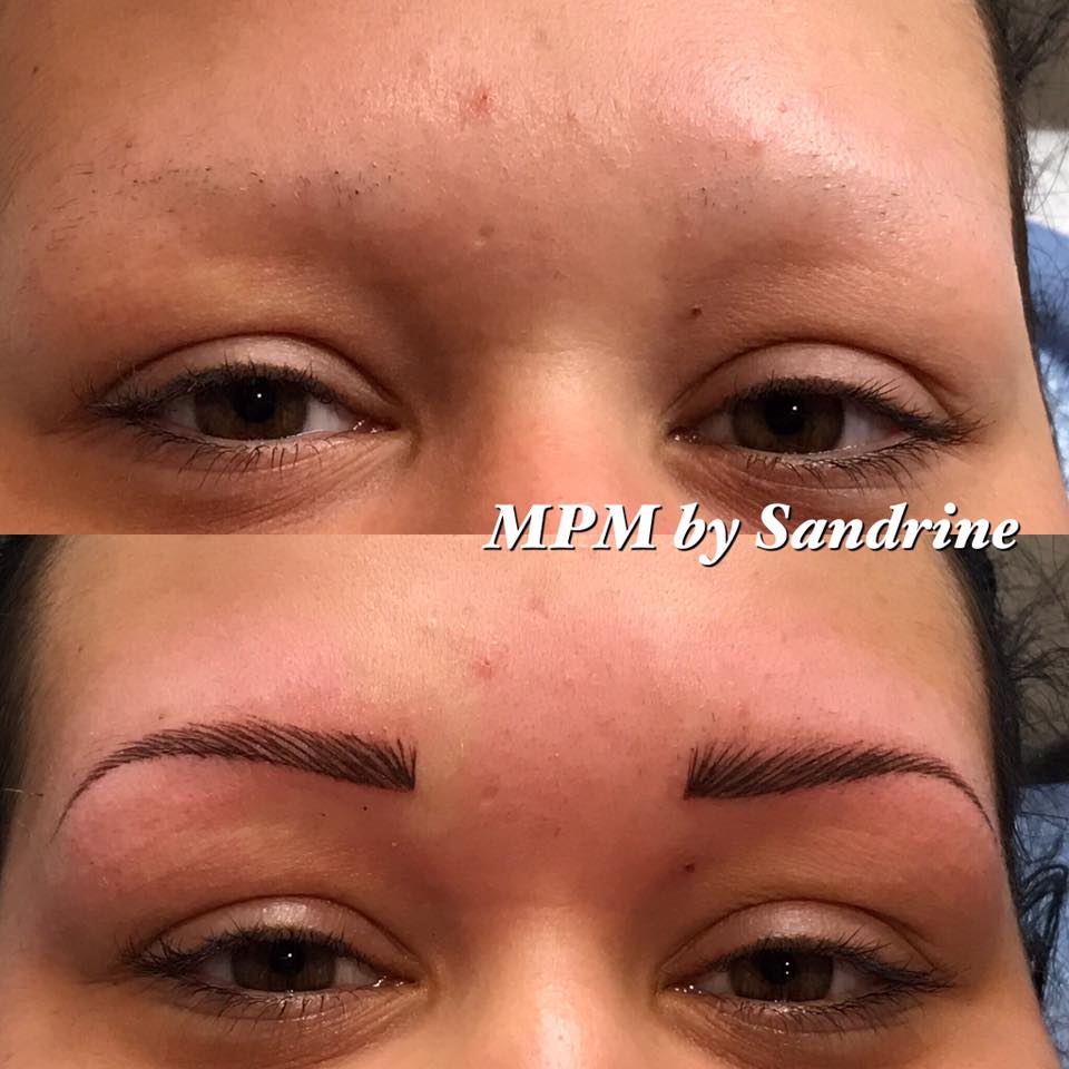 Maquillage permanent poil à poil sourcil Maquillage Permanent des Sourcils