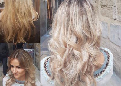 salon de coiffure, balayage, coupe, brush