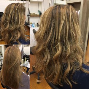 Balayage effet lumière