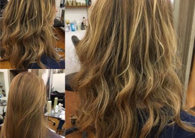 Balayage effet lumière