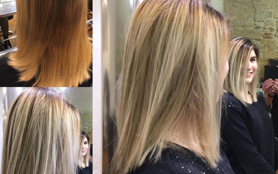 Balayage avec nos Partenaires Davines