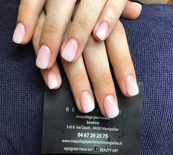 Pose ongles en gel Montpellier